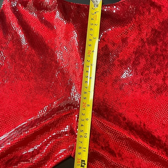 Emma Black Red Sequin boot cut pants - Picture 8 of 12